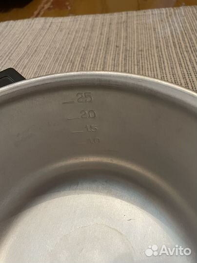 Кастрюля алюминиевая 2,5л