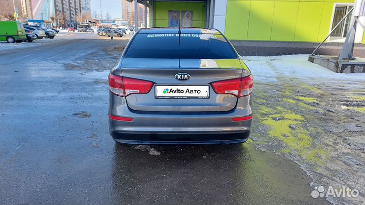 Kia Rio 1.6 AT, 2016, 106 000 км