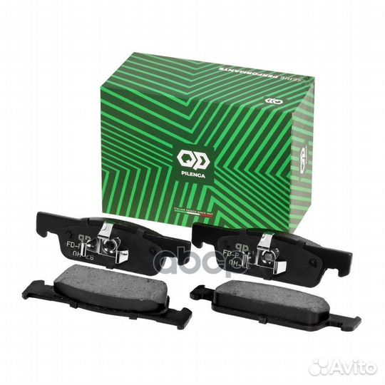 Колодки тормозные дисковые перед, прав, лев