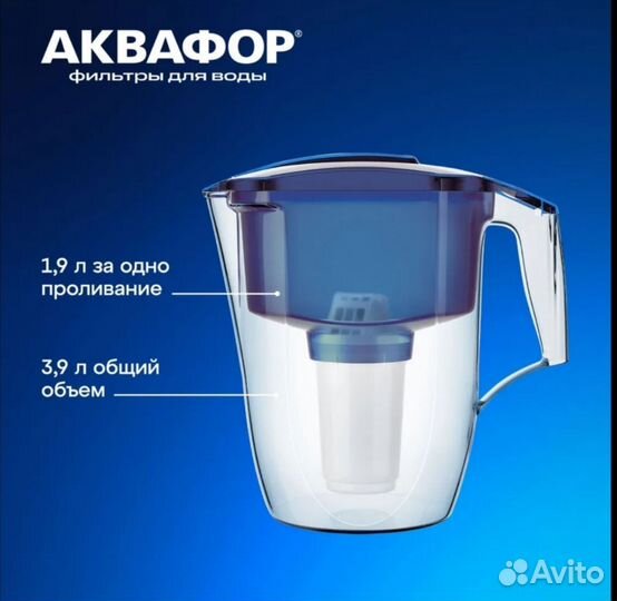 Фильтр кувшин для воды аквафор