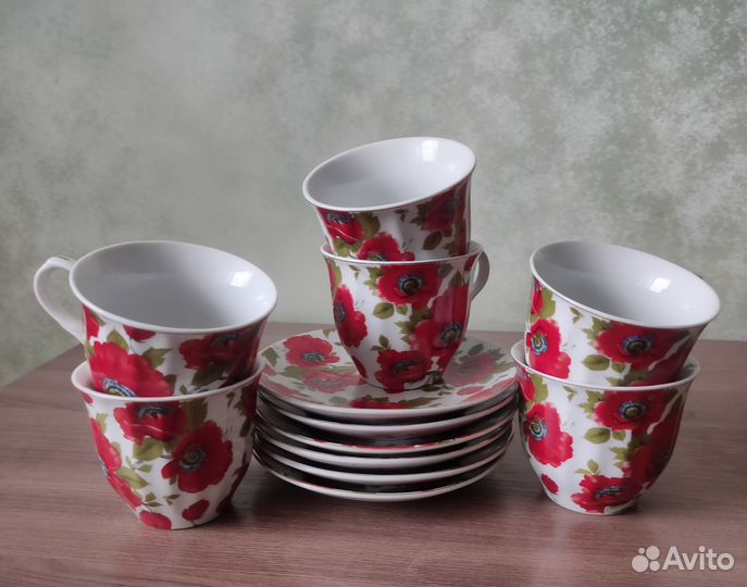 Чашка с блюдцем