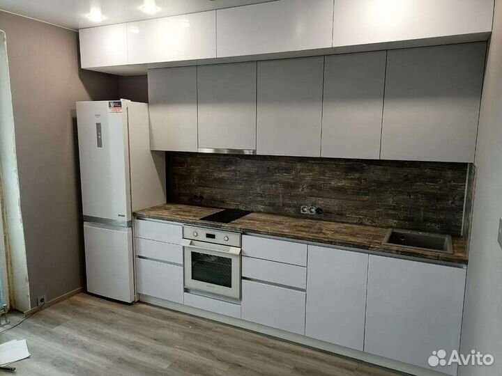 Кухня белая 1