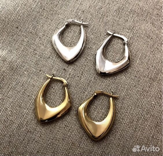 Серьги в стиле poison drop