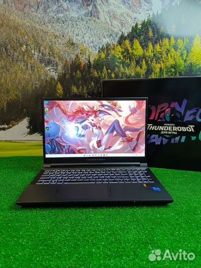 Новый очень мощный игровой ноутбук thunderobot