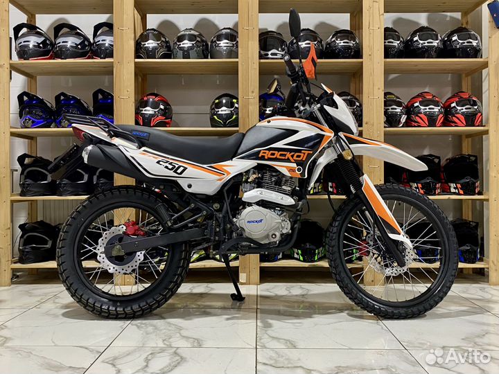 Мотоцикл эндуро rockot ZR250 (птс)