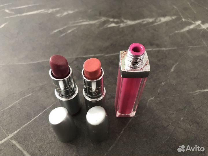 Помада для губ Mary Kay и Блеск Dior, б/у