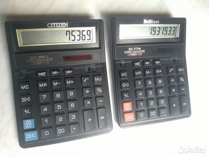 Калькулятор настольный Citizen Brilliant