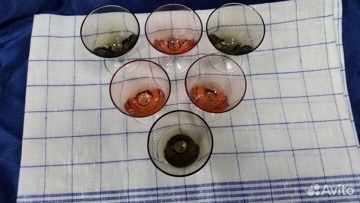 Рюмочки для ликёра и крепких напитков редкие