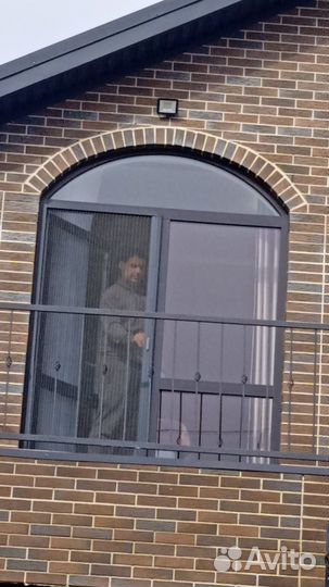 Москитная сетка Плиссе на двери