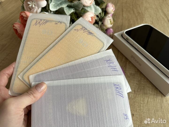 Защитное стекло на iPhone xr