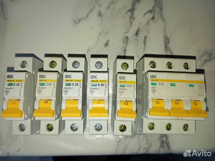 Автоматические выключатели