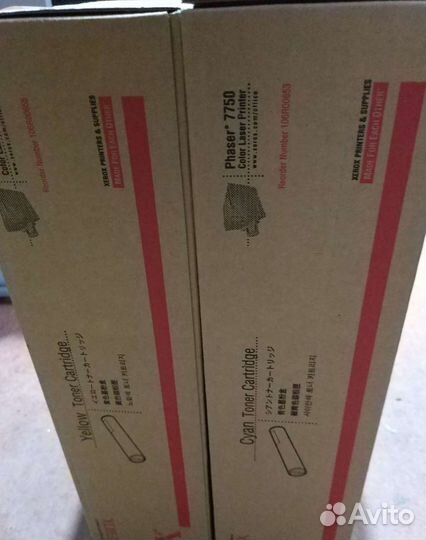 Картриджи xerox 7750