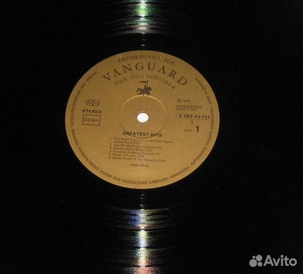 LP Joan Baez – Greatest Hits - 1972 Germany