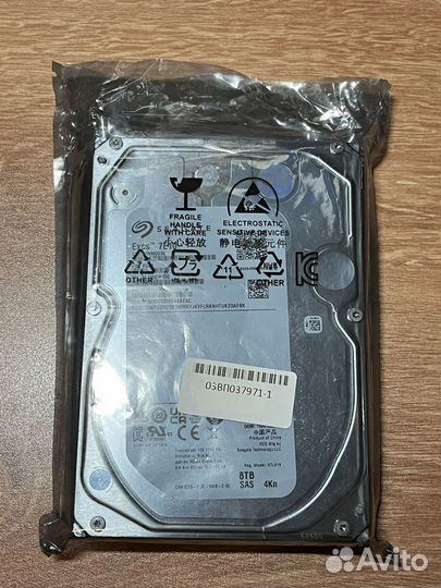 Seagate SAS 8Tb Exos 7E10(ST8000NM003B)