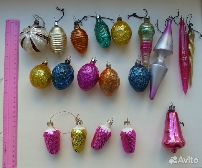 Елочные игрушки СССР