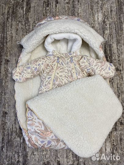 Конверт на выписку зимний