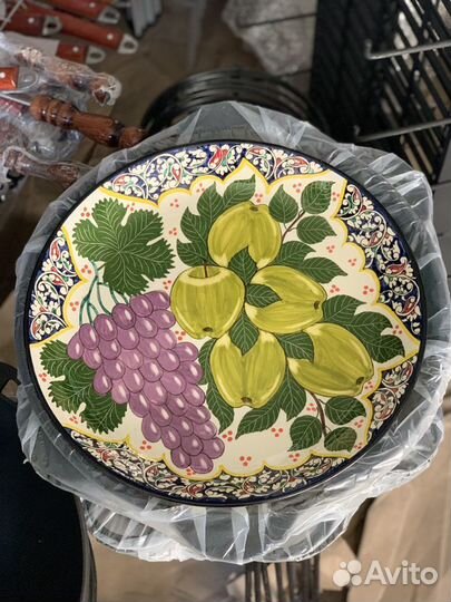 Узбекская посуда тарелки