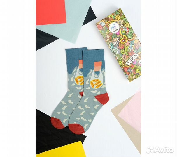 Носки Funfur Head в наборе 5 пар