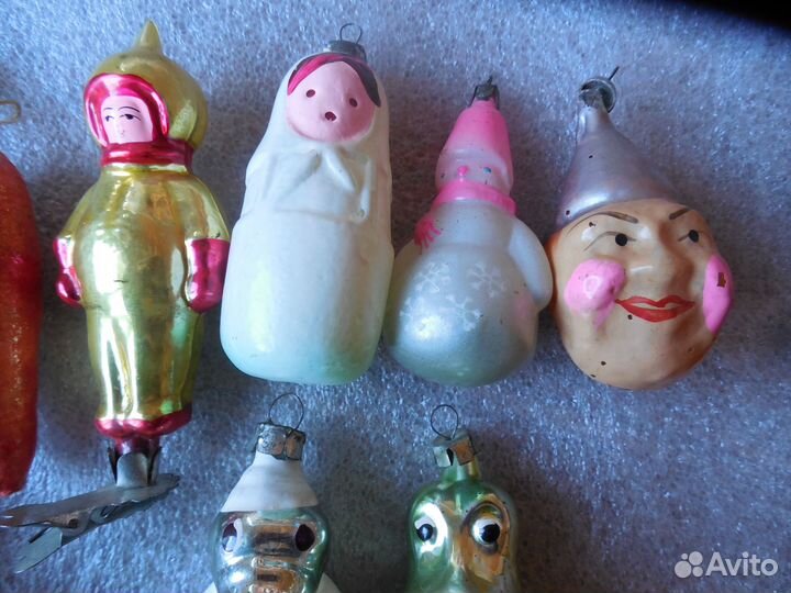Елочные игрушки СССР