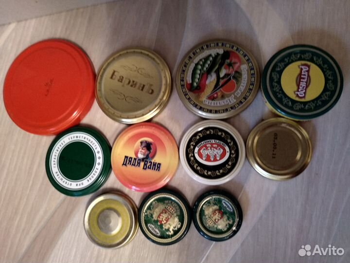 Металлические крышки для банок