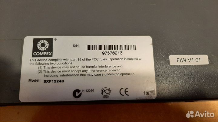 Сетевой коммутатор Compex SXP1224B неуправляемый