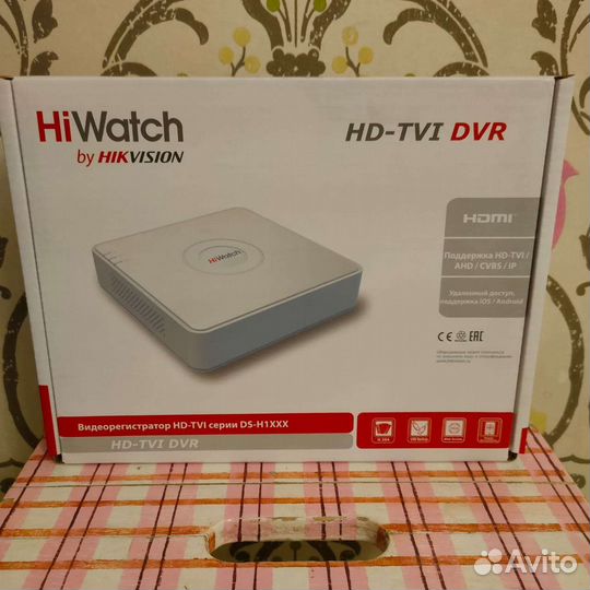 Видеорегистратор, видеокамеры HiWatch