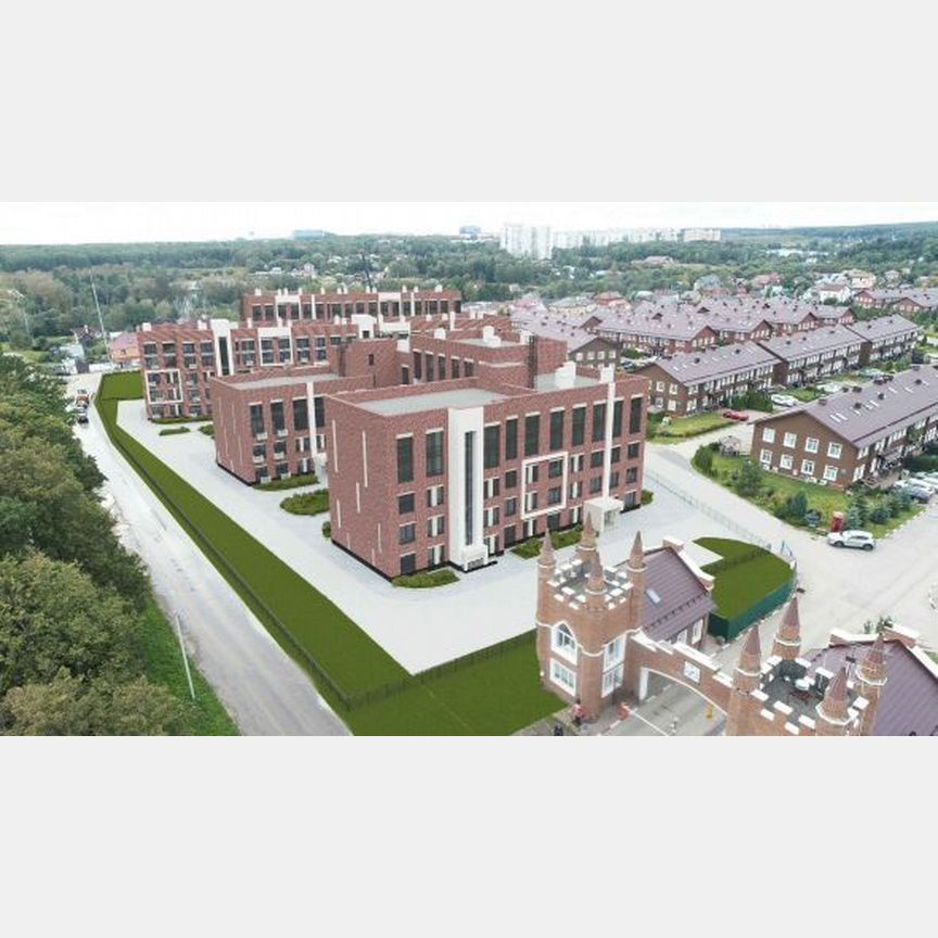 2-к. квартира, 54,9 м², 2/4 эт.