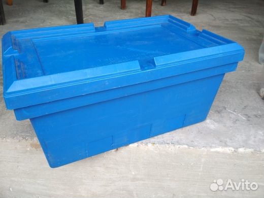 Пищевые пластиковые ящики для хранения, б/у