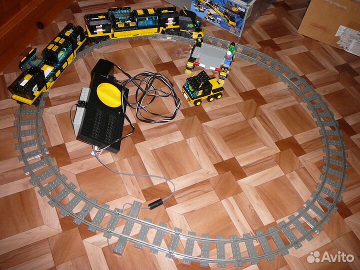 Lego System 4559 Поезд + Рельсы