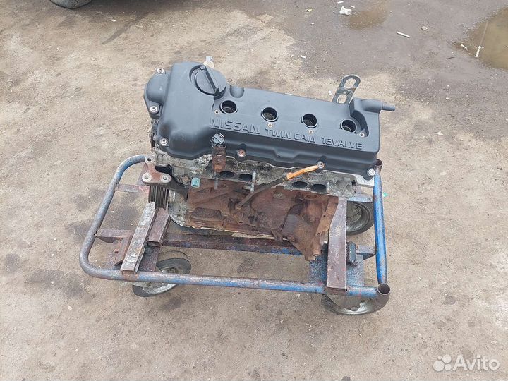 Двигатель двс Nissan Primera P11 qg18de