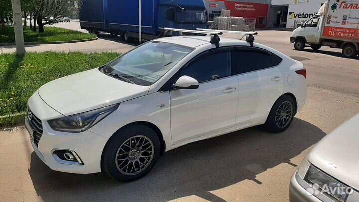 Багажник на крышу Hyundai Solaris, Eвродеталь