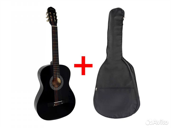 Гитара с чехом