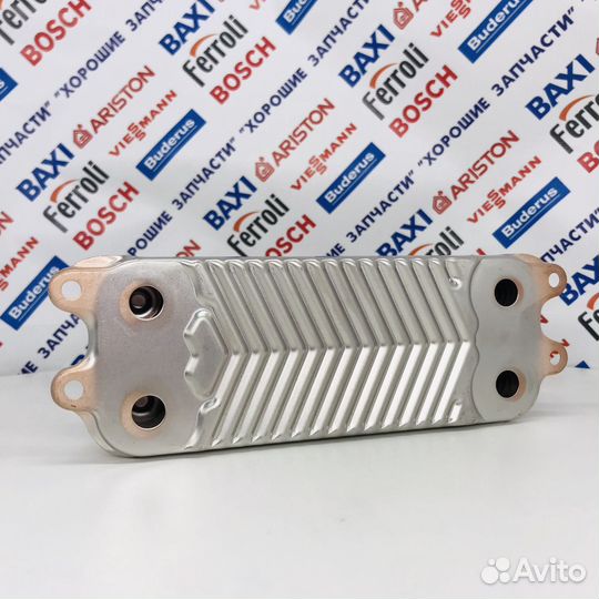 Теплообменник гвс HR 14 пластин