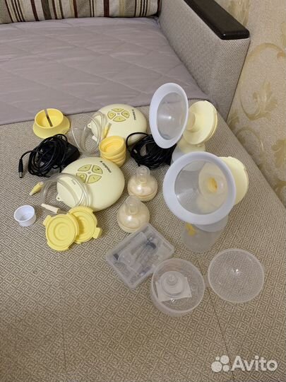 2 Молокоотсоса medela электрический