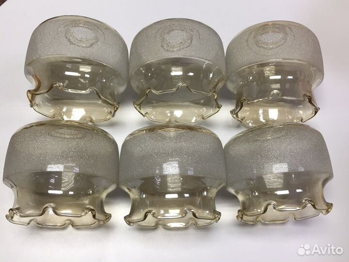 Плафоны СССР Чехословакия 6 шт