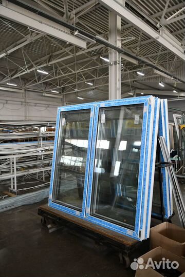 Пластиковые окна veka двухстворчатые