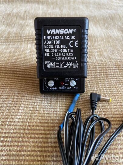 Блок питания универсальный Vanson VEL-168 L