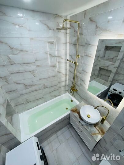 Ремонт Ванной комнаты, Душевой, Санузла Под Ключ