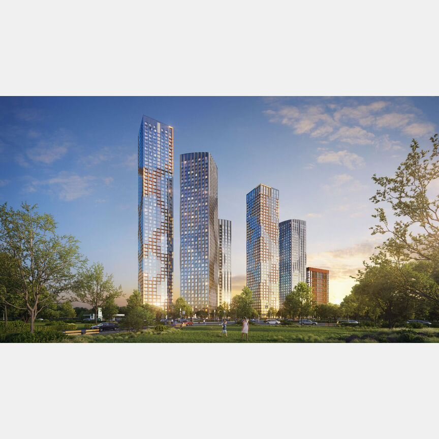 4-к. квартира, 95,5 м², 29/30 эт.