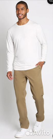Jachs New York Khaki Bowie Straight Fit 38/32