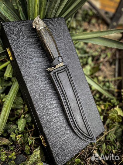 Нож сова дамаск