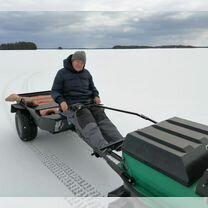 Плавающий снегоболотоход, мотобуксировщик