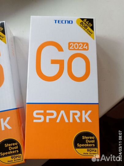 TECNO Spark Go 2024, 4/64 ГБ