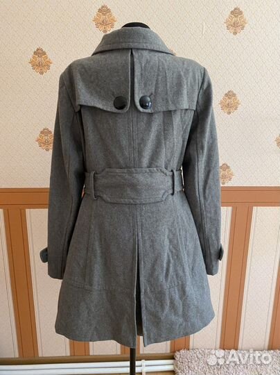 Полупальто женское р. L(48-50).black rivet. Шерсть