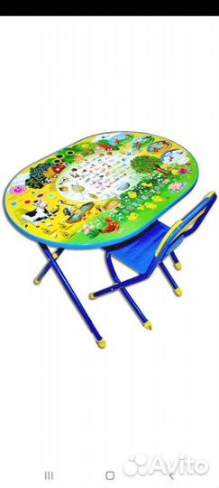 Детский стол и стул