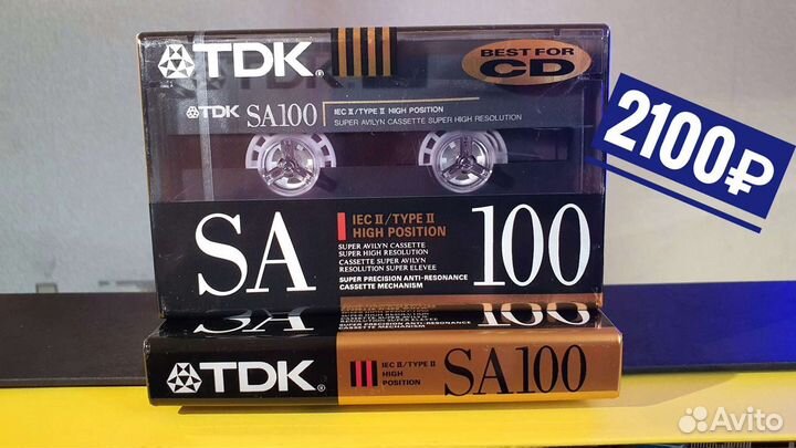 Аудиокассеты TDK MA-XG, teac, denon, basf, sony