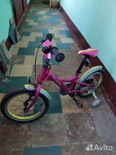 Mercedes benz Детский велосипед для девочки 16