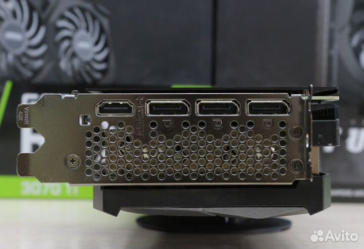 Видеокарта MSI RTX 3070Ti ventus 3X 8Gb 256Bit