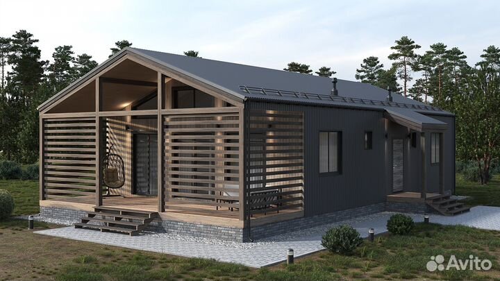 Проектирование Barn House, A-frame и Tiny House