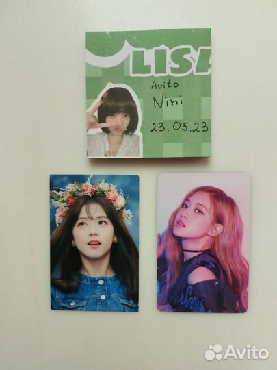 Карты blackpink / блэкпинк